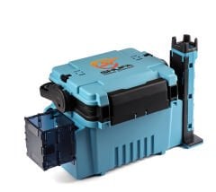 Shufa Çift Katlı Ekstra Dayanıklı Profesyonel Balıkçı Kutu Çanta 12L Mavi