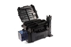 Shufa Çift Katlı Ekstra Dayanıklı Profesyonel Balıkçı Kutu Çanta 12L Siyah