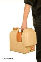 SHUFA Açık Su Konteyneri Piknik Kamp Içme Kova Depolama Taşıyıcı  20L