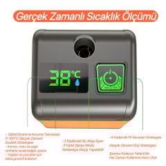 Shufa Şarjlı taşınabilir kamp duşu  (su pompası) Pil Kapasitesi: 7800 mAh