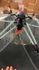 SHUFA Tam Otomatik Su Ve Rüzgar Geçirmez Gölgelikli Altıgen Çadır Aile Çadırı 280*240*155 CM (Küçük bir kusur vardır)