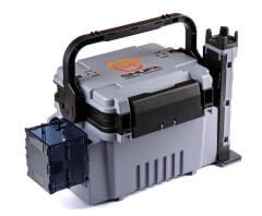 Shufa Çift Katlı Ekstra Dayanıklı Profesyonel Balıkçı Kutu Çanta 12L Gri