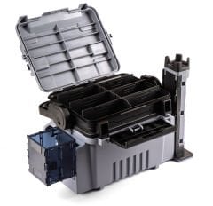 Shufa Çift Katlı Ekstra Dayanıklı Profesyonel Balıkçı Kutu Çanta 12L Gri