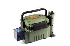 Shufa Çift Katlı Ekstra Dayanıklı Profesyonel Balıkçı Kutu Çanta 12L Haki