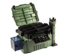 Shufa Çift Katlı Ekstra Dayanıklı Profesyonel Balıkçı Kutu Çanta 12L Haki