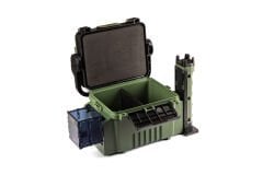 Shufa Çift Katlı Ekstra Dayanıklı Profesyonel Balıkçı Kutu Çanta 12L Haki