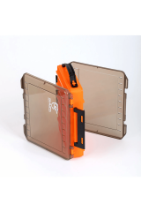 SHUFA Lure Box Çift Taraflı Kutu 130mm - Turuncu Plasticbox F02 S