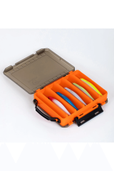 SHUFA Lure Box Çift Taraflı Kutu 130mm - Turuncu Plasticbox F02 S
