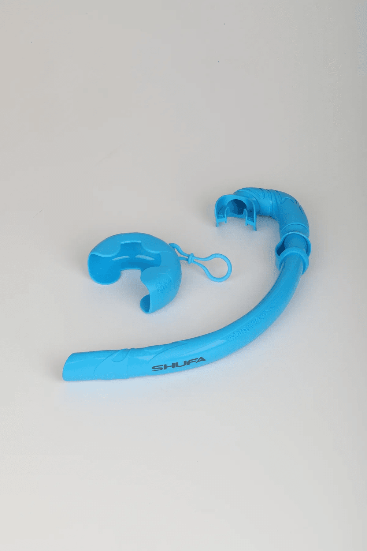 SHUFA ŞNORKEL Silikon MAVİ QS04