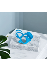 2025 Yeni Model %100 Buhar Önleyici Tam Silikon Dalış Maskesi MAVİ