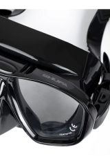 SHUFA Dalış Maske ve Şnorkel Seti Siyah QS20