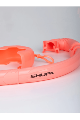 SHUFA DALIŞ MASKE VE ŞNORKEL SETİ SİLİKON PEMBE QS11