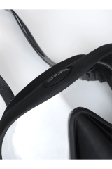 2025 Yeni Model %100 Buhar Önleyici Tam Silikon Dalış Maskesi Seti  SİYAH