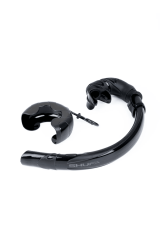 2025 Yeni Model %100 Buhar Önleyici Tam Silikon Dalış Maskesi Seti  SİYAH