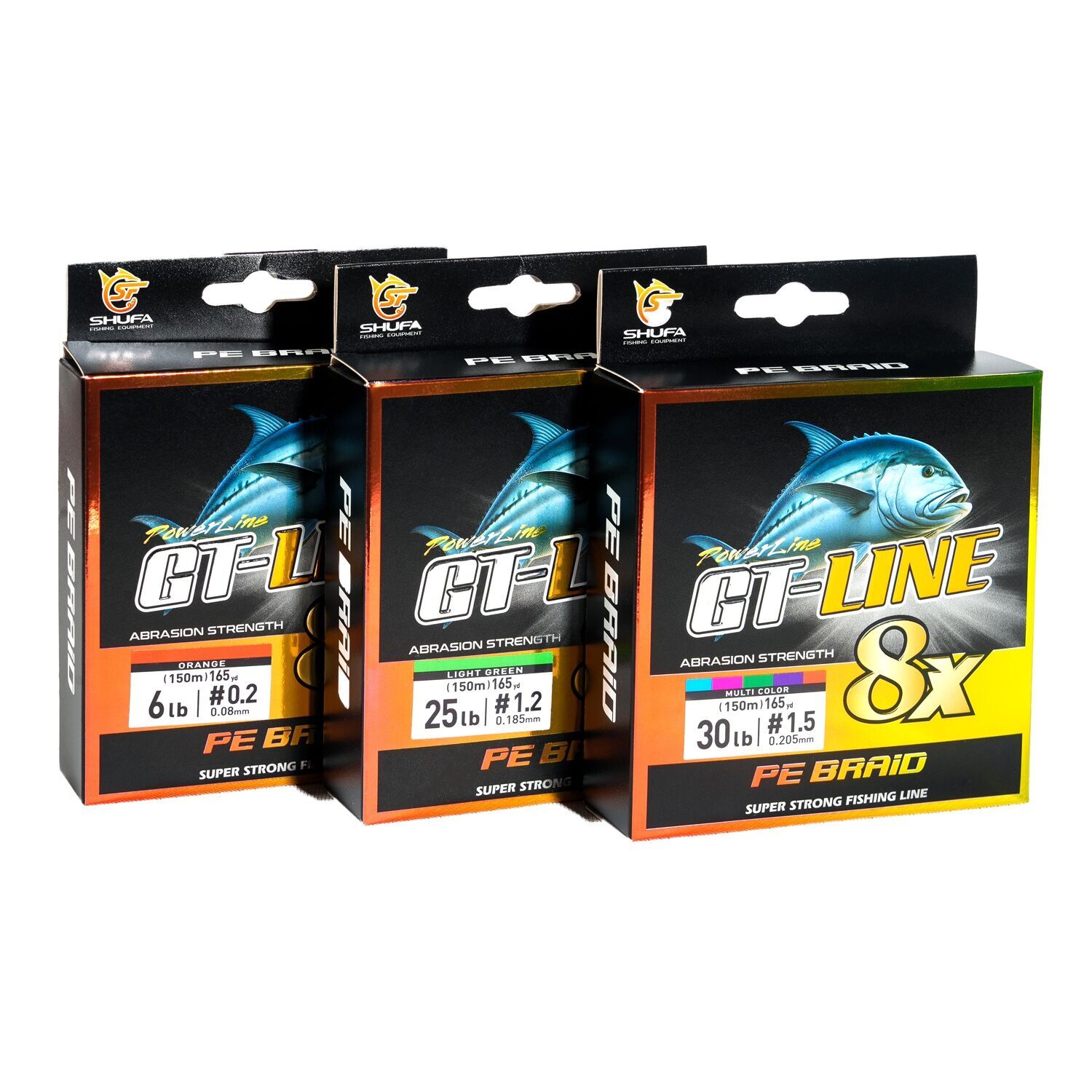 SHUFA GT-LINE X8 PE BRAID İp Misina – 150MT
