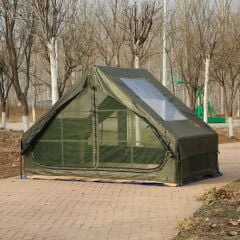 6 Metrekare Otomatik Şişme Çadır 300*200*210cm (YEŞİL) （İkinci el）