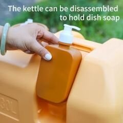 SHUFA Açık Su Konteyneri Piknik Kamp Içme Kova Depolama Taşıyıcı  20L