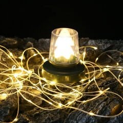 SHUFA 10 Metre LED Işık, Gece Lambası ve Işık Zinciri Kamp Lambası