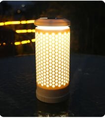 SHUFA GLAMPING Taşınabilir & Asılabilir Teleskopik LED Kamp Lambası — Atmosfer + Aydınlatma, Çok Fonksiyonlu (3500mA)