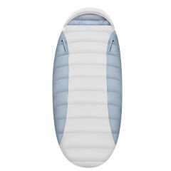 Shufa Tek Kişilik Oval Tasarım Kaz Tüyü Ekstra Geniş Kamp ve Outdoor Uyku Tulumu