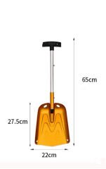 Katlanabilir Uzatılabilir Alüminyum Çok Fonksiyonlu Kar Küreği