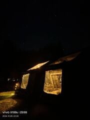 SHUFA GALAKSİ SERİSİ 17.2 Metrekare Otomatik Şişme Çadır 480*360*230CM Şeffaf Pencereli ve Kapılı （ikinci el）