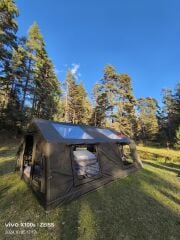 SHUFA GALAKSİ SERİSİ 17.2 Metrekare Otomatik Şişme Çadır 480*360*230CM Şeffaf Pencereli ve Kapılı （ikinci el）