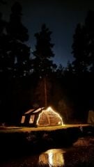 SHUFA GALAKSİ SERİSİ 17.2 Metrekare Otomatik Şişme Çadır 480*360*230CM Şeffaf Pencereli ve Kapılı （ikinci el）