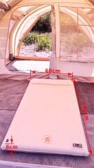 Otomatik Şişme / Hava Boşaltma Sünger Yatak (Çift Kişilik)