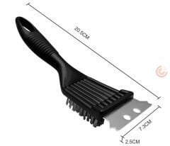 BBQ Izgara Temizleme Fırçası Paslanmaz Çelik Tel – Mangal ve Grill İçin Dayanıklı Temizleyici