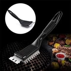 BBQ Izgara Temizleme Fırçası Paslanmaz Çelik Tel – Mangal ve Grill İçin Dayanıklı Temizleyici
