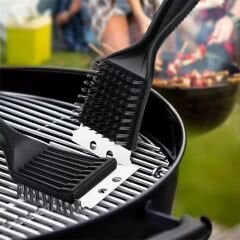 BBQ Izgara Temizleme Fırçası Paslanmaz Çelik Tel – Mangal ve Grill İçin Dayanıklı Temizleyici