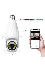 SHUFA Akıllı Ev WiFi Güvenlik Kamerası – 360° Dönebilir, Gece Görüşü