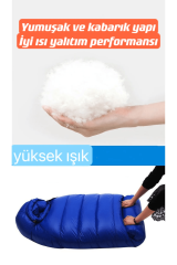 SHUFA Mumya Kamp Uyku Tulumu SİYAH -15c SFK8679120681473