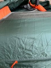 SHUFA Tam Otomatik Su Ve Rüzgar Geçirmez Gölgelikli Tenteli 4-6 Kişilik Kamp Çadırı 240*240*155cm-ZP50 (KUSURLU ÜRÜN)