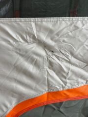 Shufa Tam Otomatik Su Ve Rüzgar Geçirmez Gölgelikli Altıgen Çadır Aile Çadırı 280*240*155 Cm (TURUNCU) (KUSURLU ÜRÜN)