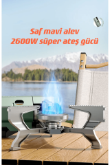 SHUFA YEŞİL Katlanabilir KAMP Ocak SFK8679120681113