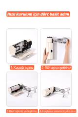 SHUFA YEŞİL Katlanabilir KAMP Ocak SFK8679120681113