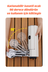 SHUFA YEŞİL Katlanabilir KAMP Ocak SFK8679120681113