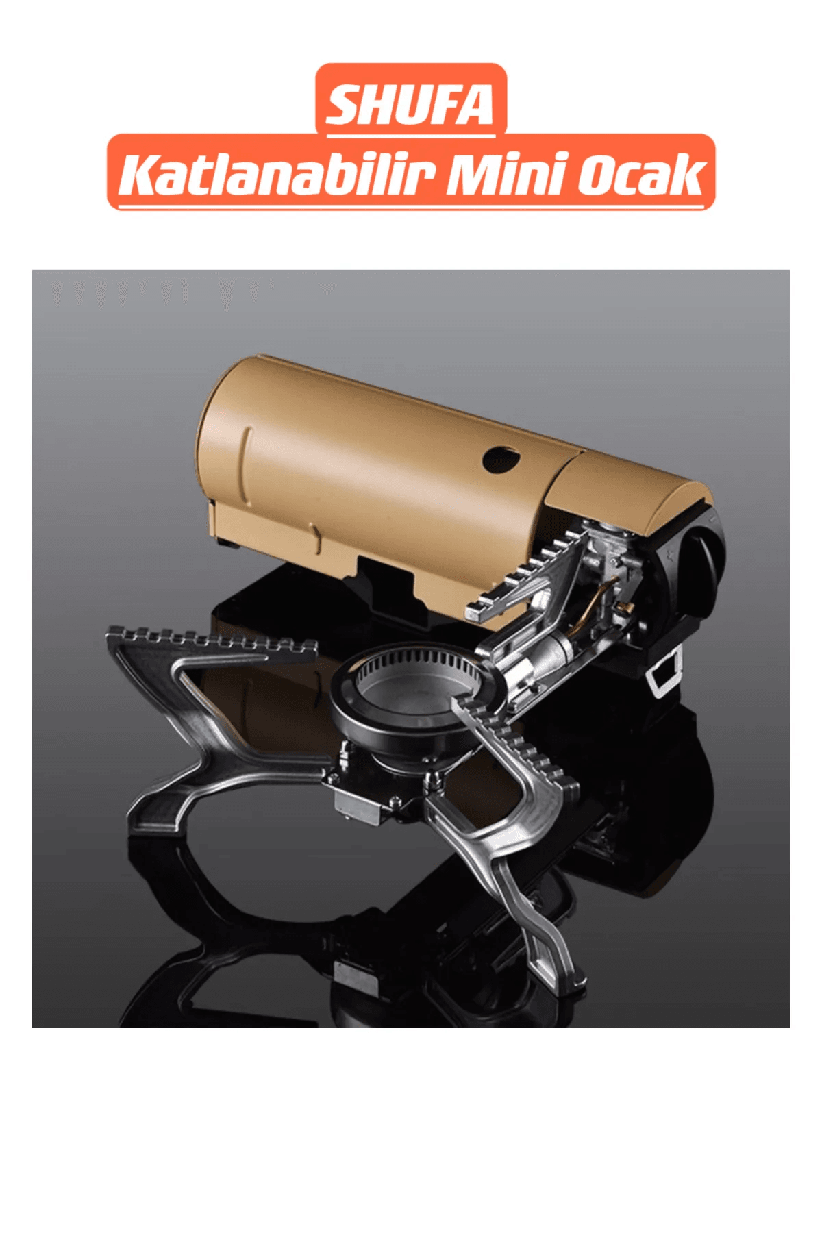 SHUFA YEŞİL Katlanabilir KAMP Ocak SFK8679120681113