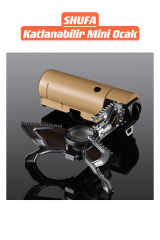 SHUFA YEŞİL Katlanabilir KAMP Ocak SFK8679120681113