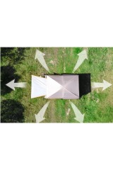 SHUFA Büyük Uzay Açık Kamp Çadırları 8-10 Kişi Çift Kat 1 Oda 1 Oturma Odası Lüks Su Geçirmez Kamp Çadırı