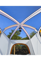 SHUFA Büyük Uzay Açık Kamp Çadırları 8-10 Kişi Çift Kat 1 Oda 1 Oturma Odası Lüks Su Geçirmez Kamp Çadırı