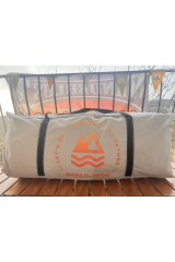 SHUFA Büyük Uzay Açık Kamp Çadırları 8-10 Kişi Çift Kat 1 Oda 1 Oturma Odası Lüks Su Geçirmez Kamp Çadırı