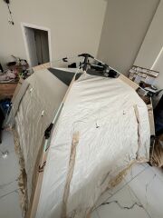 SHUFA 4 Tarafı Kare Tenteli Tam Otomatik Kamp Çadırı 240*240*155-ZP10 (KUSURLU ÜRÜN)
