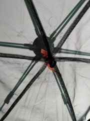 SHUFA Tam Otomatik Su Ve Rüzgar Geçirmez Gölgelikli Altıgen Aile Çadırı 280*240*155 CM SFK8679120681311-ZP29 (KUSURLU ÜRÜN)