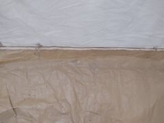 SHUFA Galaksi Serisi Bej Renk 8 m² Şişme Kamp Çadırı – 4 Mevsim – Geniş & Şeffaf Tavanlı – 315x250x220 cm-ZP86 ( KUSURLU ÜRÜN )
