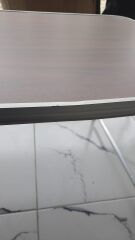 Taşınabilir Kalınlaştırılmış Alüminyum Alaşımlı Katlanır Kamp Masası - Kamp ve Outdoor İçin Hafif ve Dayanıklı (KUSURLU ÜRÜN)