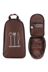 SHUFA KAHVERENGİ RENK MUTFAK ÇANTASI – KAMP MUTFAK ÇANTASI