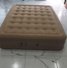 SHUFA Şişme Kendinden Elektrikli Pompalı Yatak 152x198x40 cm ( KUSURLU ÜRÜN )